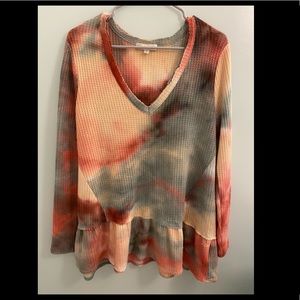 Peplum Longsleeve Tee